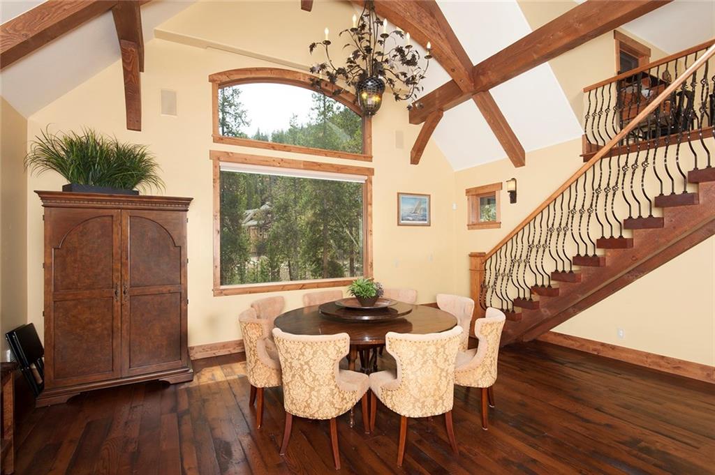 10 Wolf Rock Road Keystone, CO 80435 - Photo 8 of 25 a dining room with furniture window wooden floor