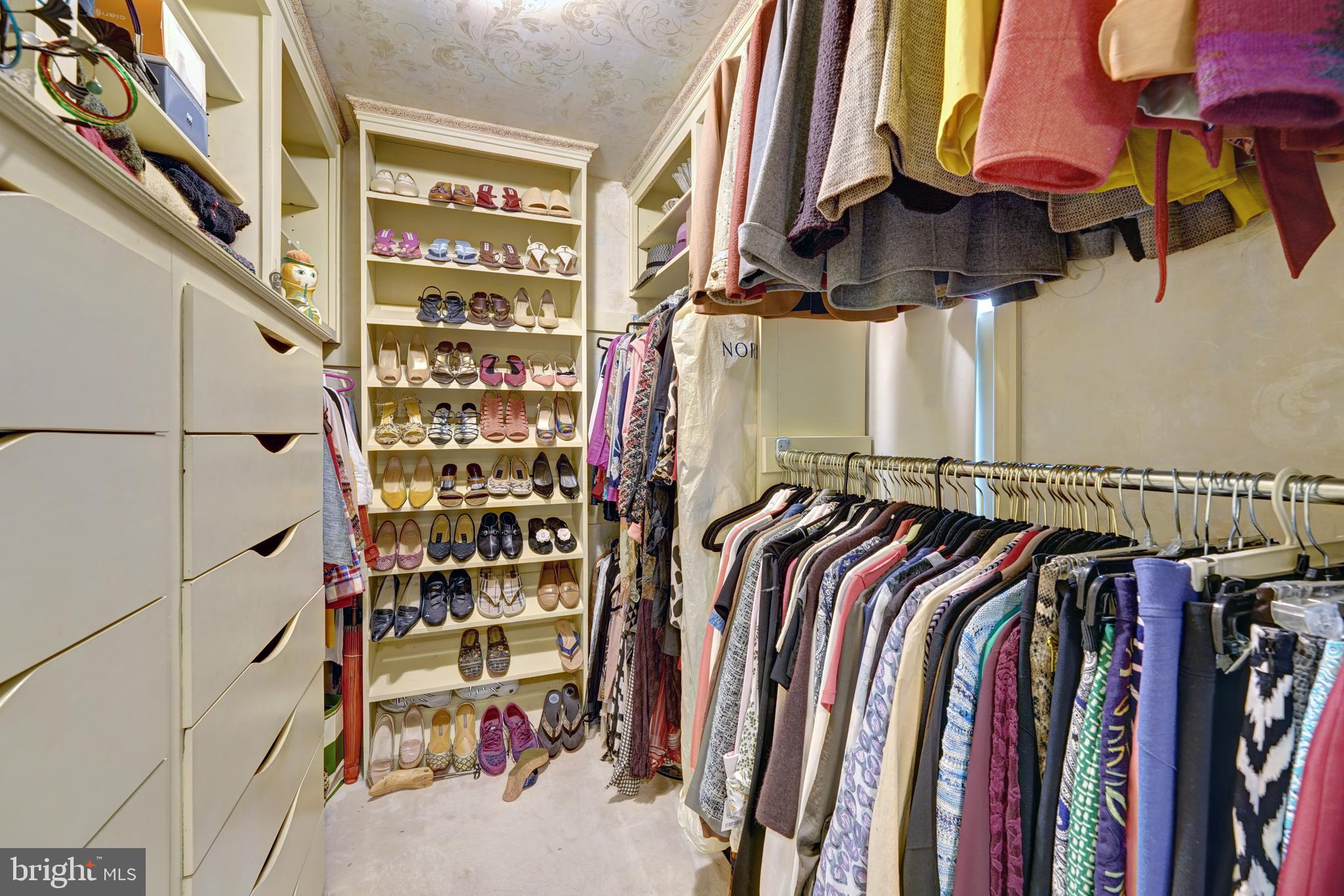 741 Campwoods Road Villanova, PA 19085 - Photo 31 of 48 a view of walk in closet with clothes and shoes