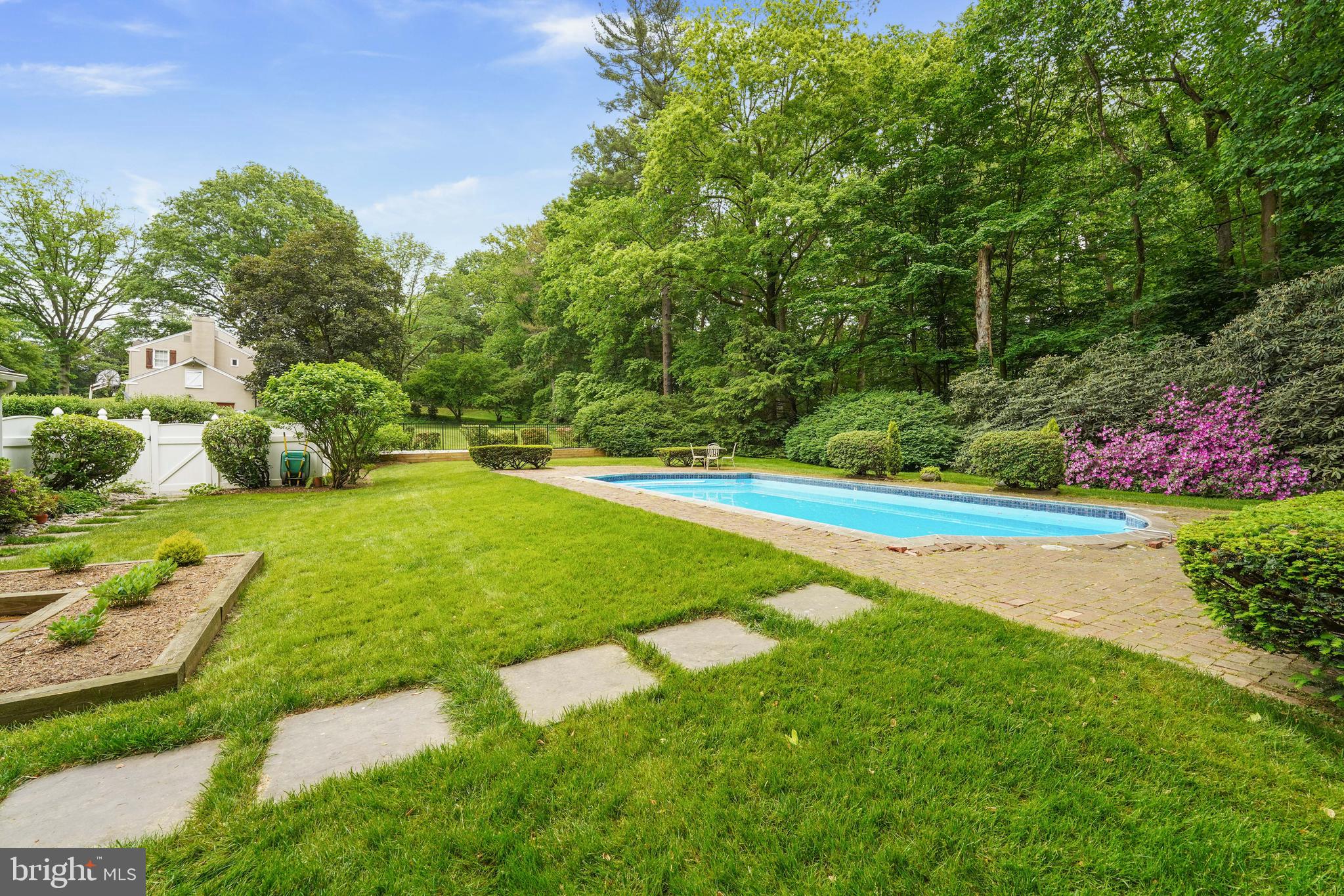 741 Campwoods Road Villanova, PA 19085 - Photo 46 of 48 a view of a garden with houses