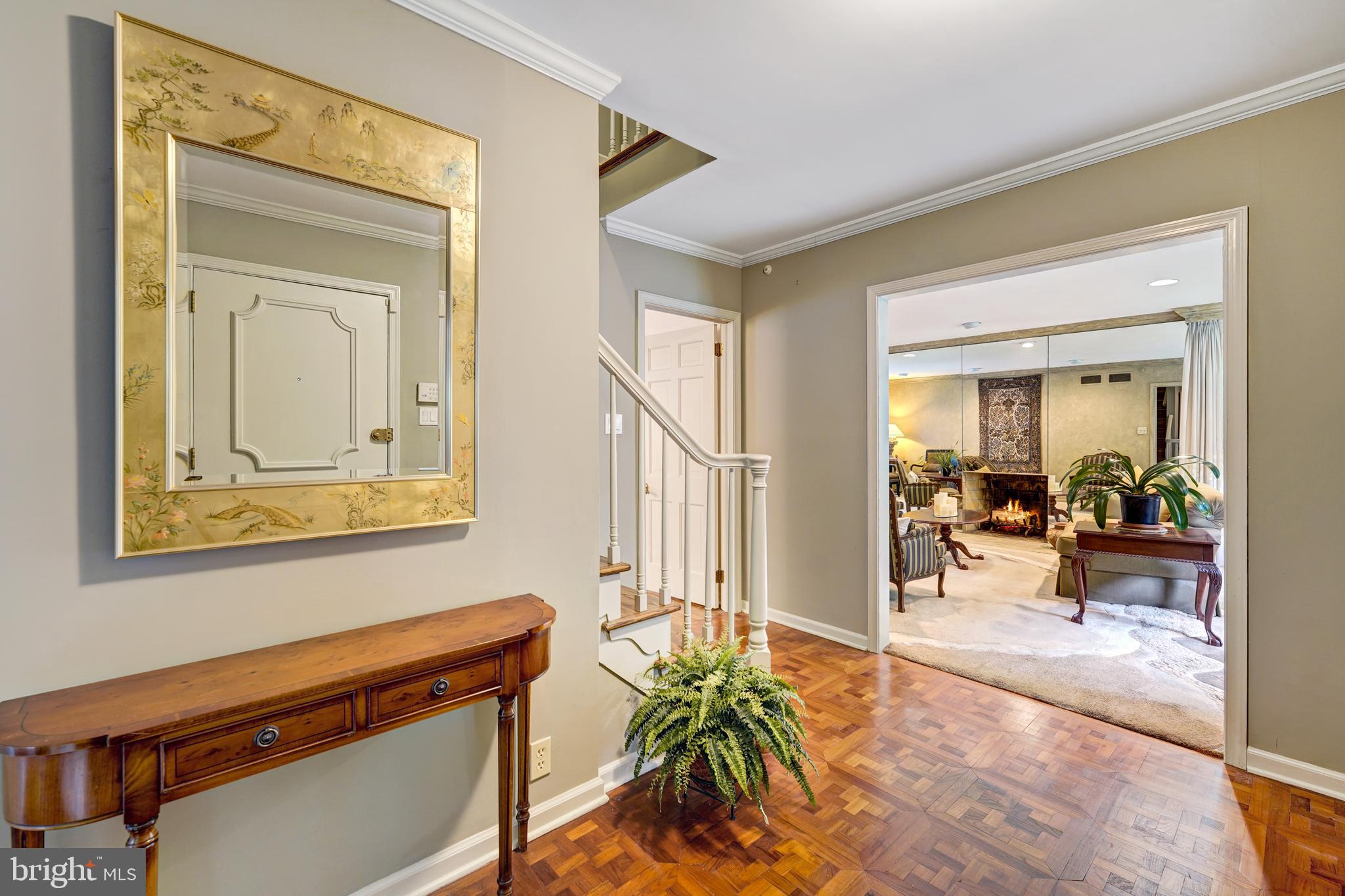 741 Campwoods Road Villanova, PA 19085 - Photo 10 of 48 a hallway with a dining table and chairs