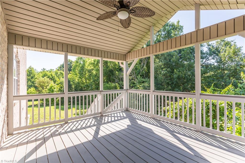 6614 Ridge Run Court Clemmons, NC 27012 - Photo 40 of 43 Covered Back Porch