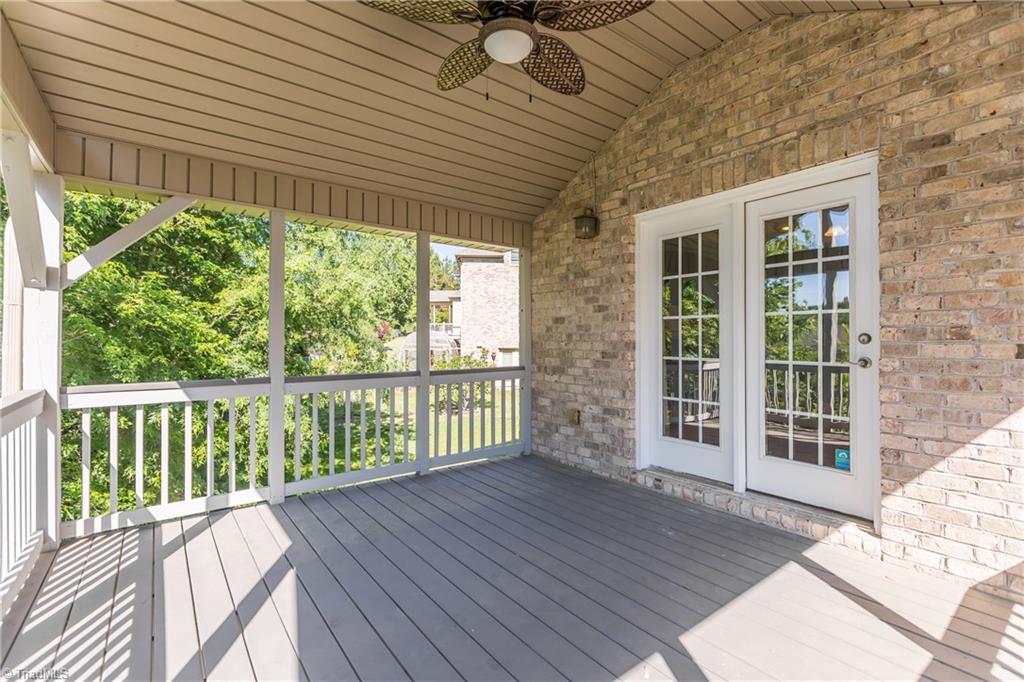 6614 Ridge Run Court Clemmons, NC 27012 - Photo 41 of 43 Covered Back Porch