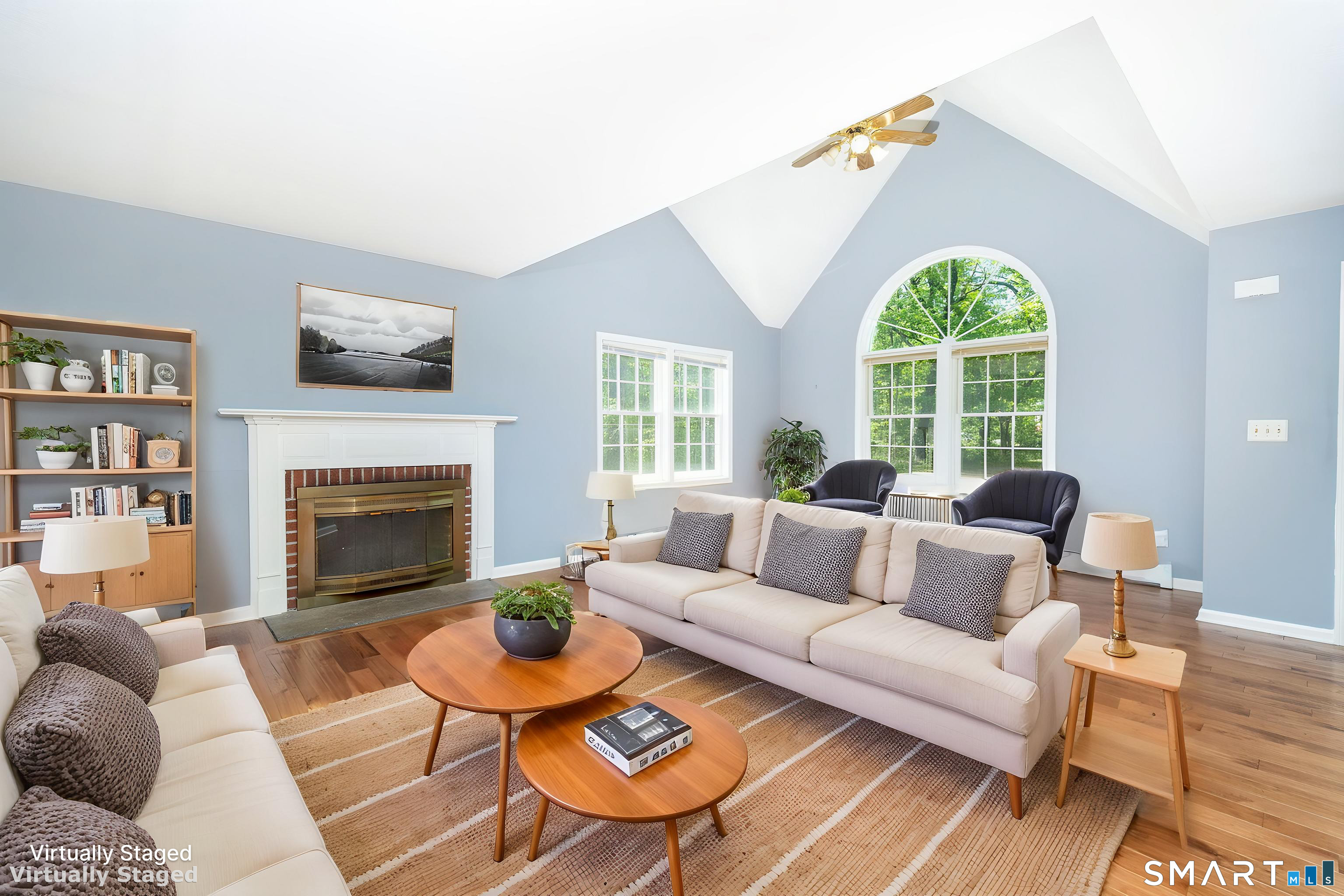 175 Vernon Street Manchester, CT 06042 - Photo 4 of 38 a living room with furniture fireplace and a large window