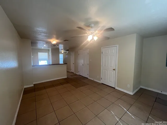 a view of empty room