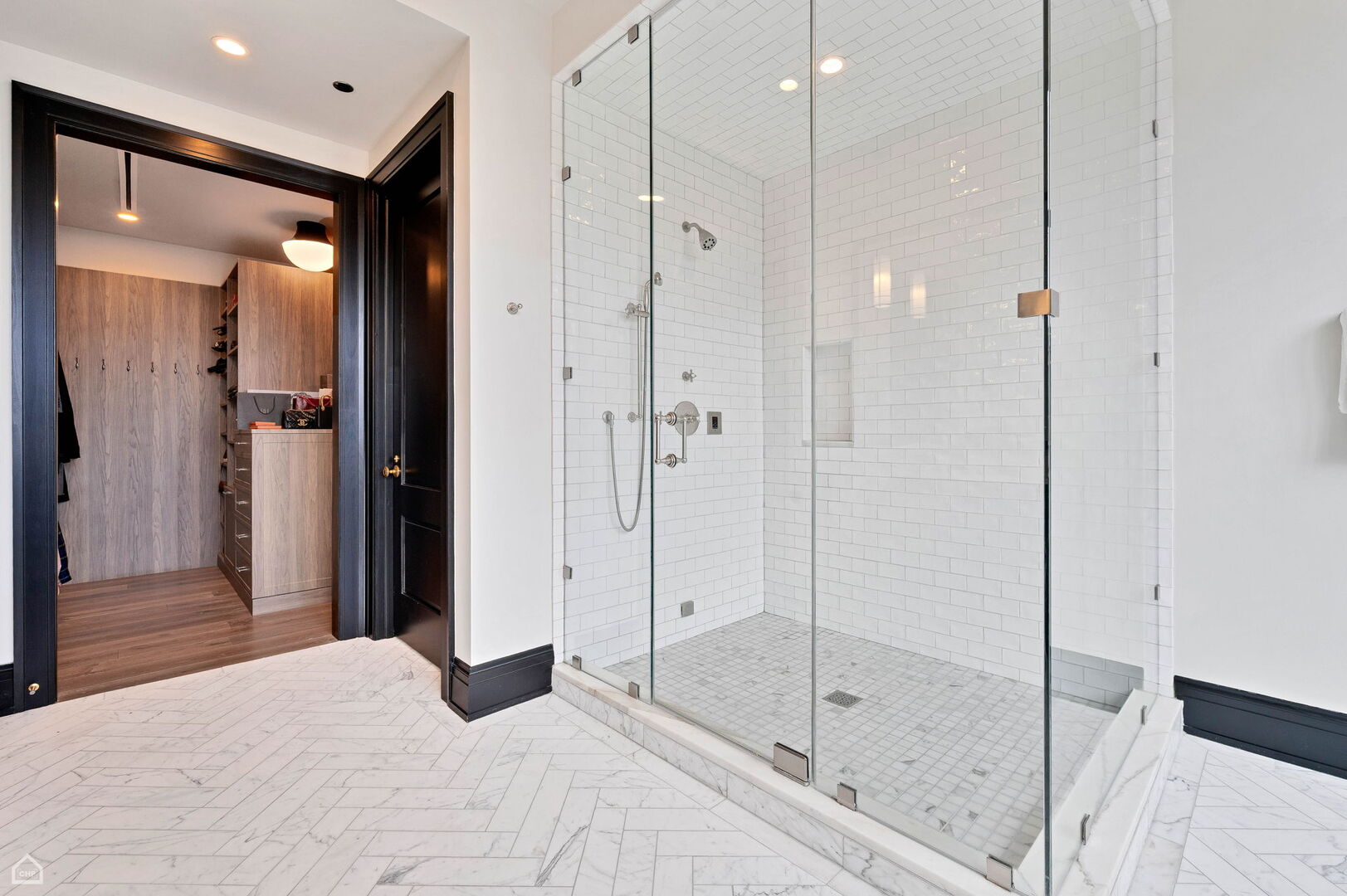 1109 West Washington Boulevard, Unit 6B Chicago, IL 60607 - Photo 27 of 40 a bathroom with a shower and a sink