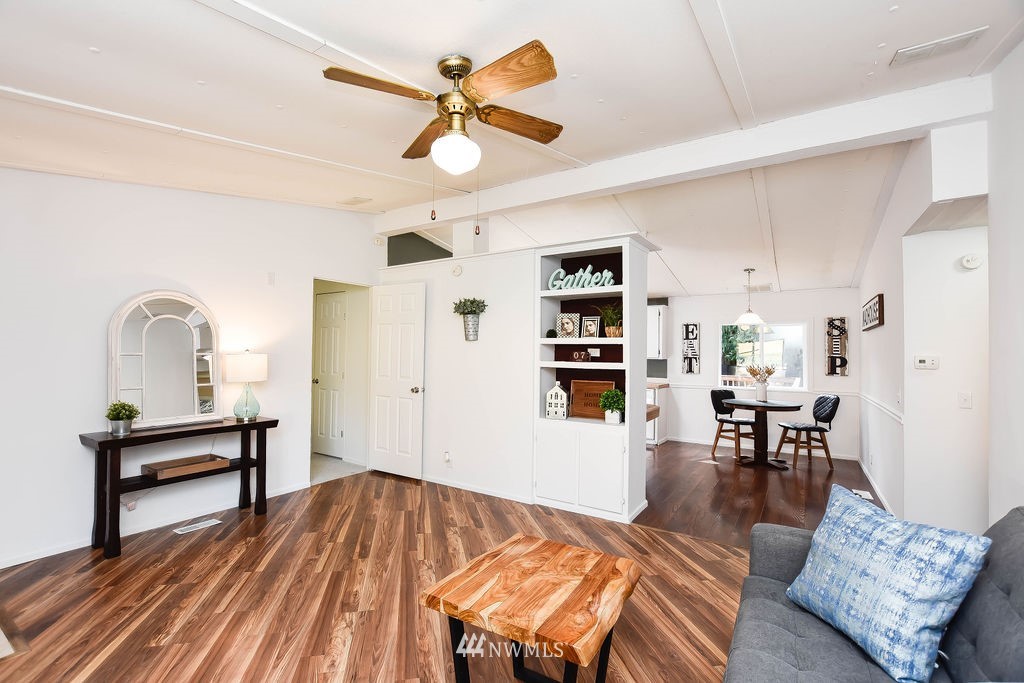 17920 Trombley Road Snohomish, WA 98290 - Photo 5 of 36 a living room with furniture and a wooden floor