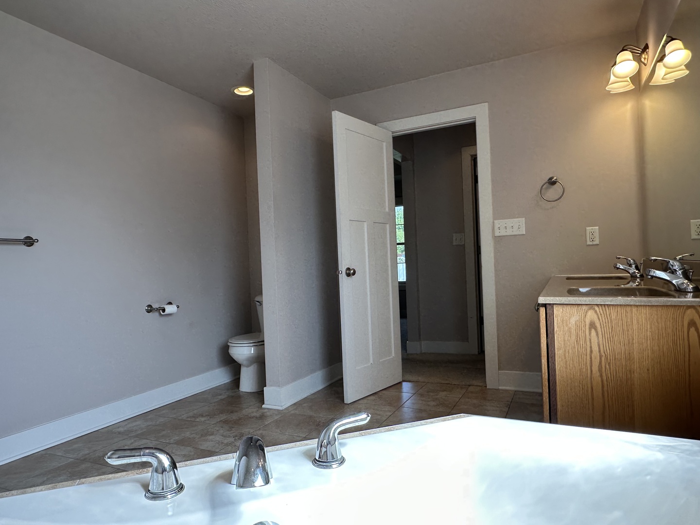 1205 Eagle Bluff Drive Bourbonnais, IL 60914 - Photo 20 of 51 a bathroom with a sink and a mirror