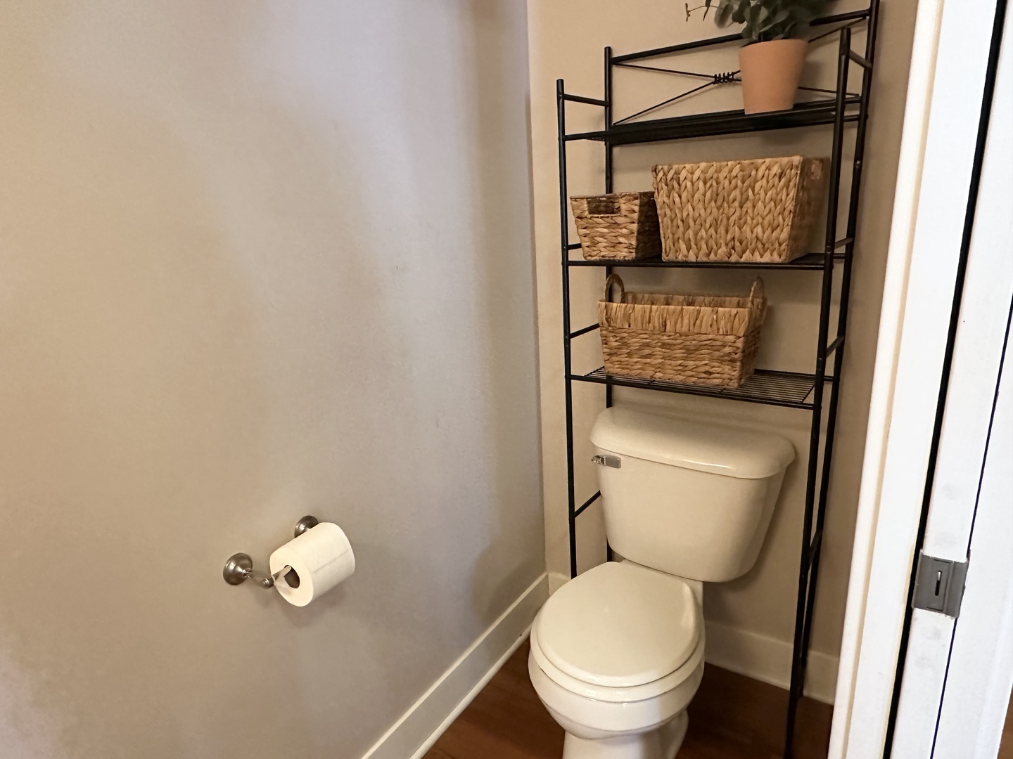 1205 Eagle Bluff Drive Bourbonnais, IL 60914 - Photo 22 of 51 a white toilet sitting next to a small bathroom