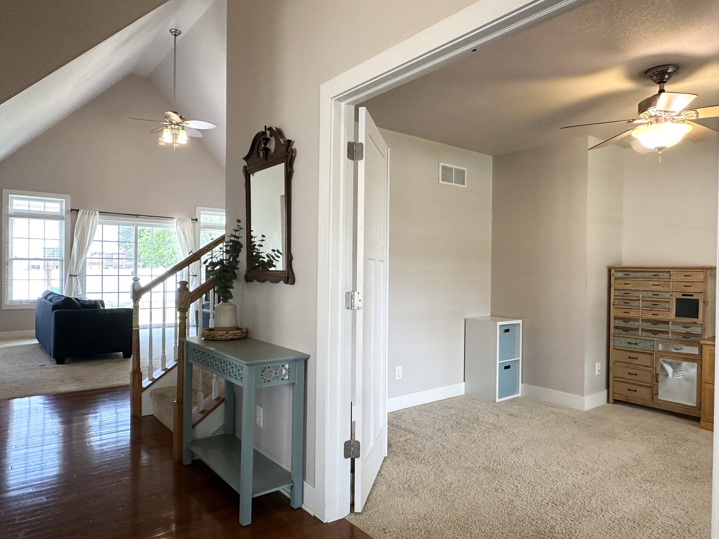 1205 Eagle Bluff Drive Bourbonnais, IL 60914 - Photo 6 of 51 a view of a livingroom with furniture and hardwood floor