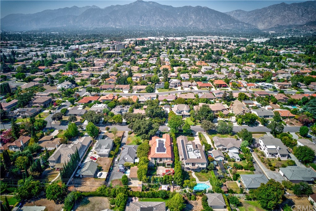 514 West Norman Avenue Arcadia, CA 91007 - Photo 66 of 69 an aerial view of residential houses with outdoor space and trees