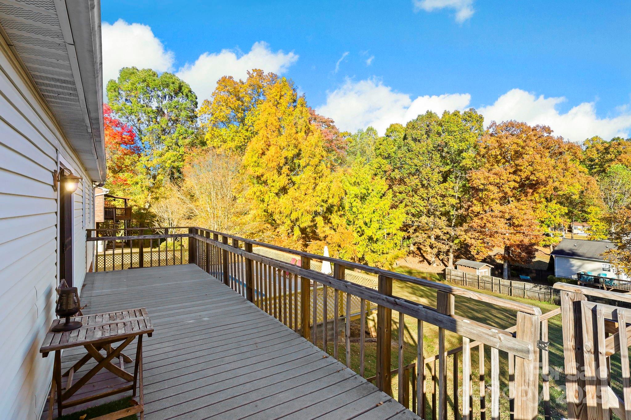 2216 Olde Well Road Hudson, NC 28638 - Photo 15 of 48 a view of a balcony with wooden floor