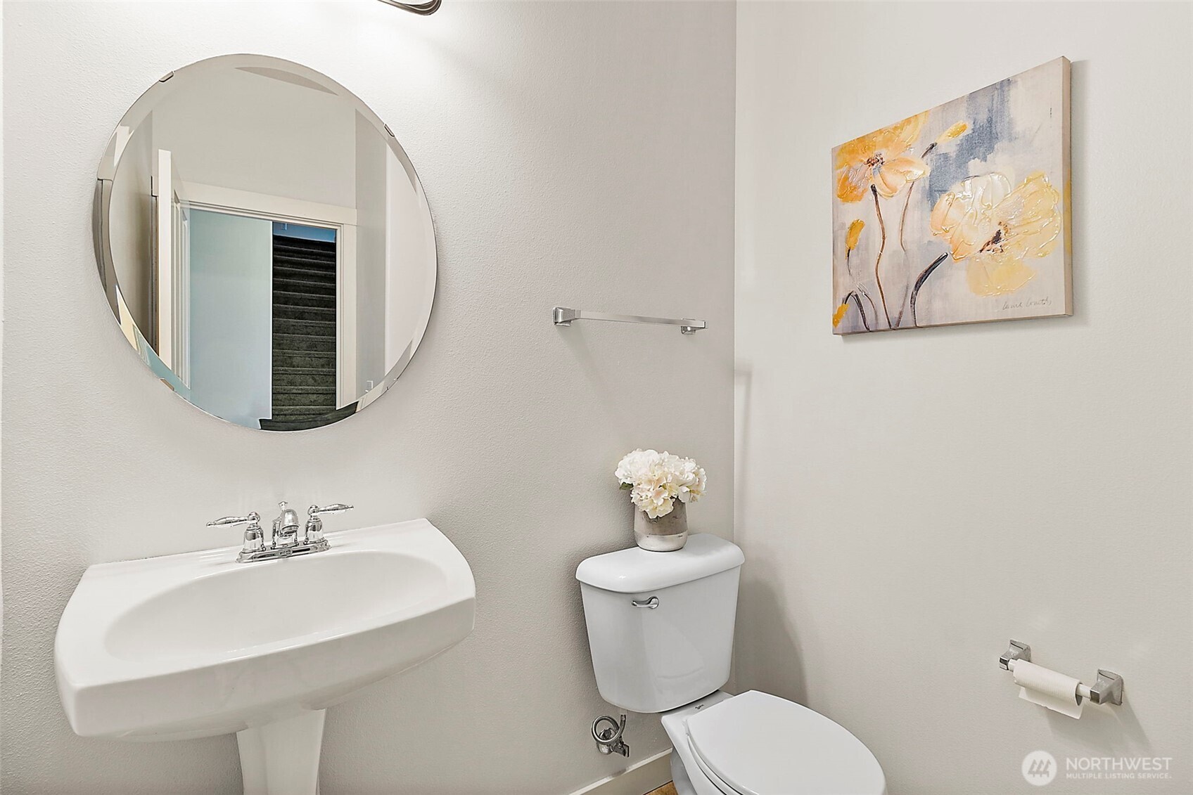 27729 257th Avenue Southeast Maple Valley, WA 98038 - Photo 16 of 40 a bathroom with a toilet sink and mirror