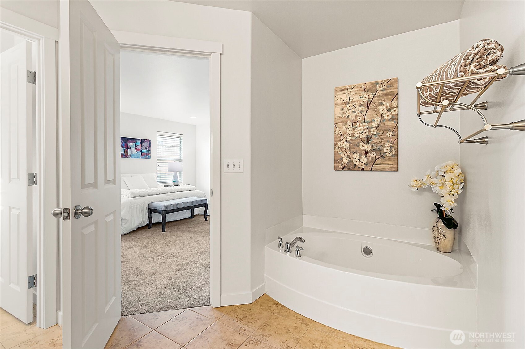 27729 257th Avenue Southeast Maple Valley, WA 98038 - Photo 29 of 40 a bathroom with a bathtub and a shower