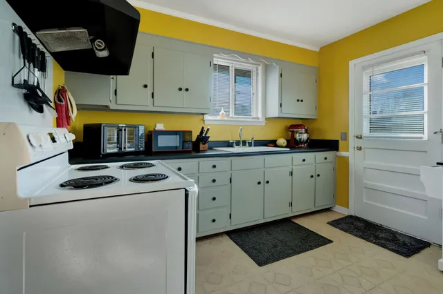 a room with storage and utility