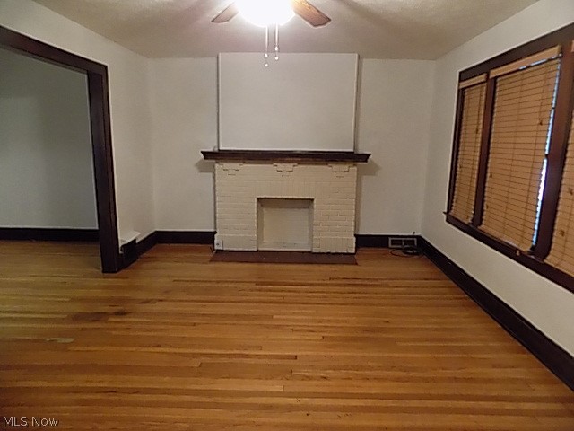 3863 Mayfield Road Cleveland Heights, OH 44121 - Photo 15 of 25 Ardoon side - living room with fireplace; hardwood floors and natural woodwork