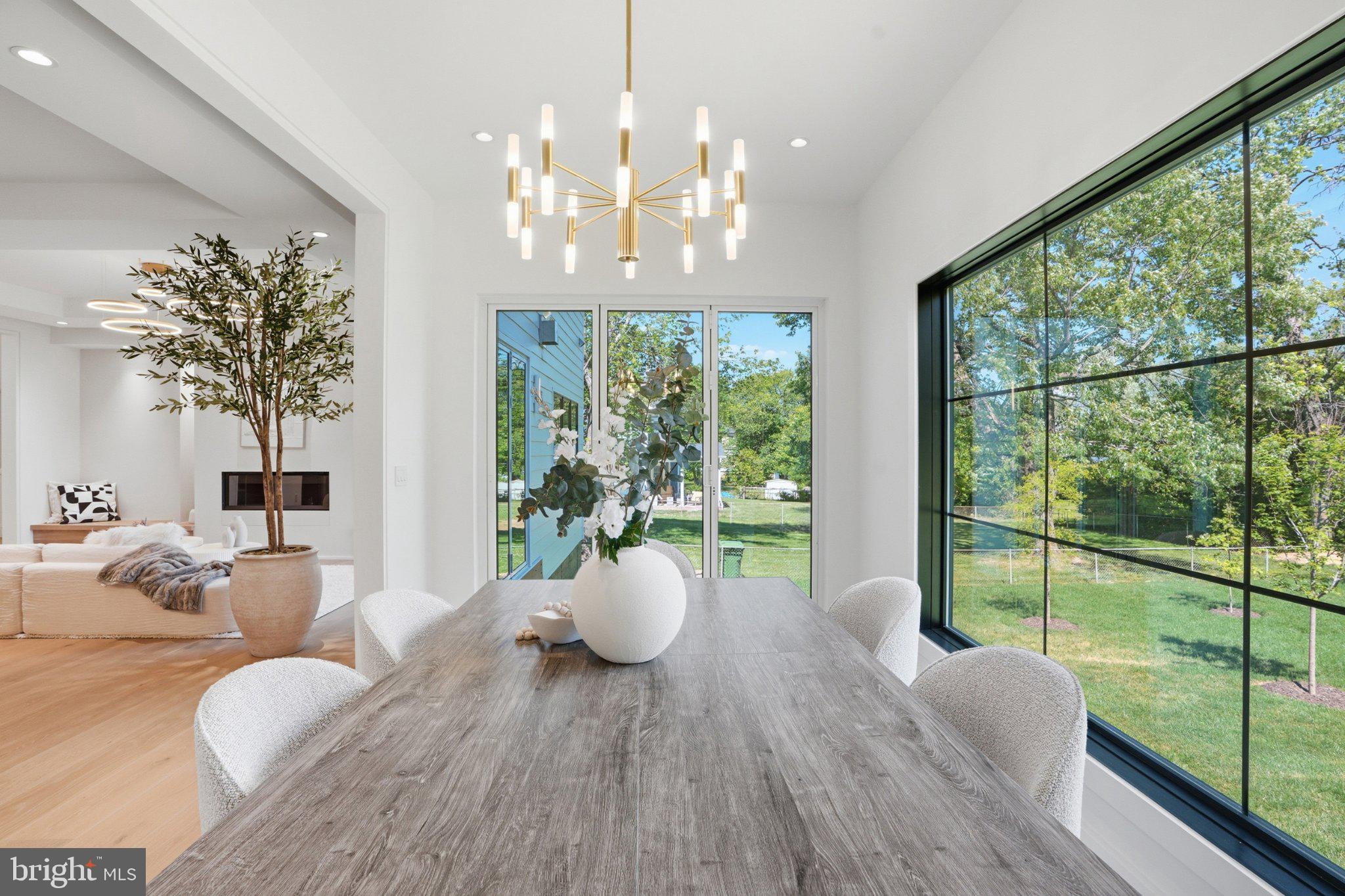 7421 Magarity Road Falls Church, VA 22043 - Photo 35 of 66 Bright dining space with scenic views.