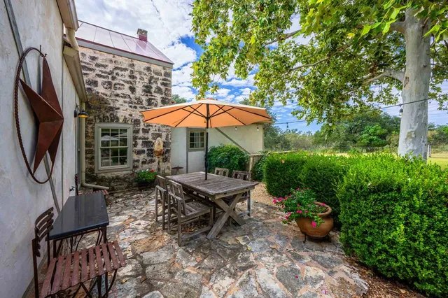 a view of an outdoor space and a yard