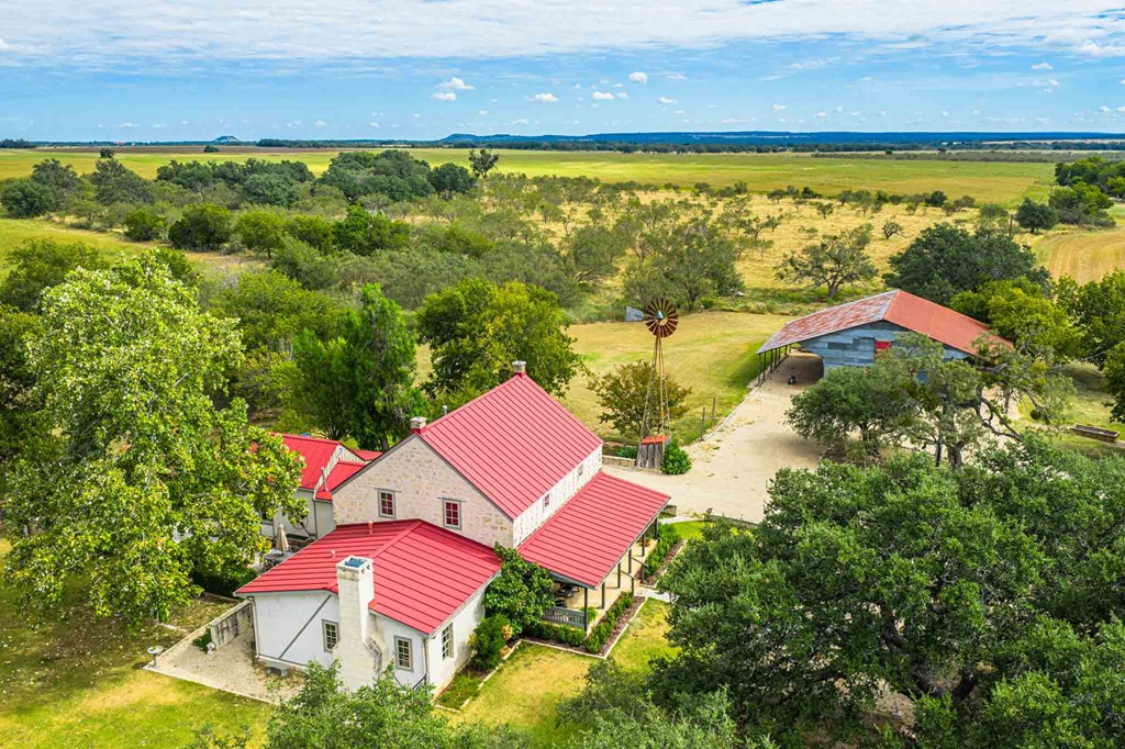 6754 North Grape Creek Road Fredericksburg, TX 78624 - Photo 32 of 47 a view of an outdoor space and a yard