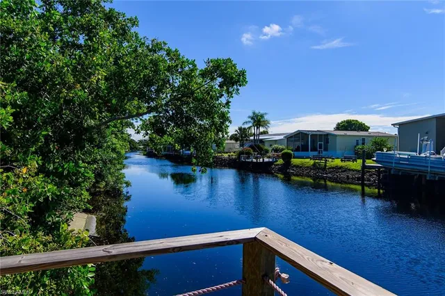 a view of a lake from a balcony