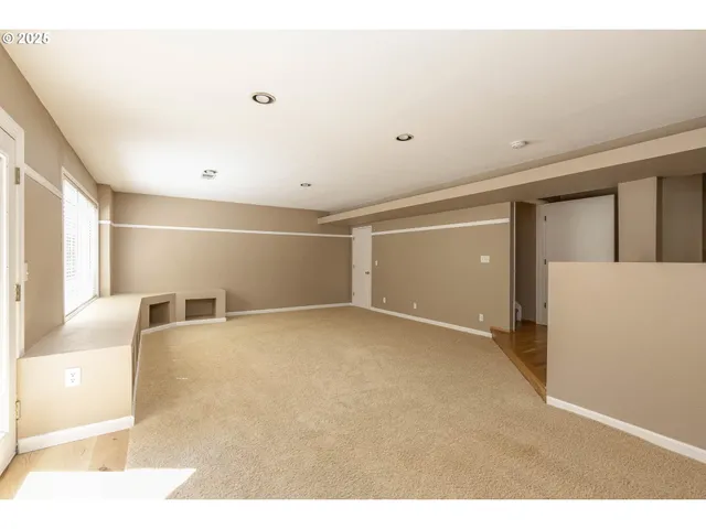 a view of a livingroom with a furniture