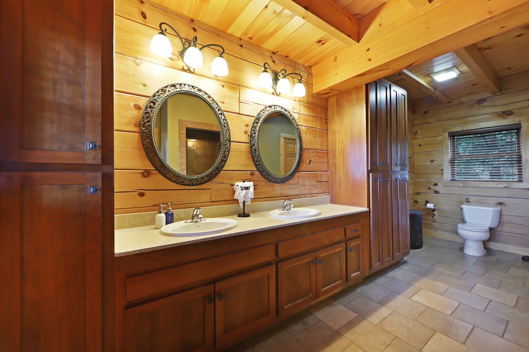 3686 Bluebird Road Lebanon, TN 37090 - Photo 23 of 50 a bathroom with a double vanity sink and a mirror