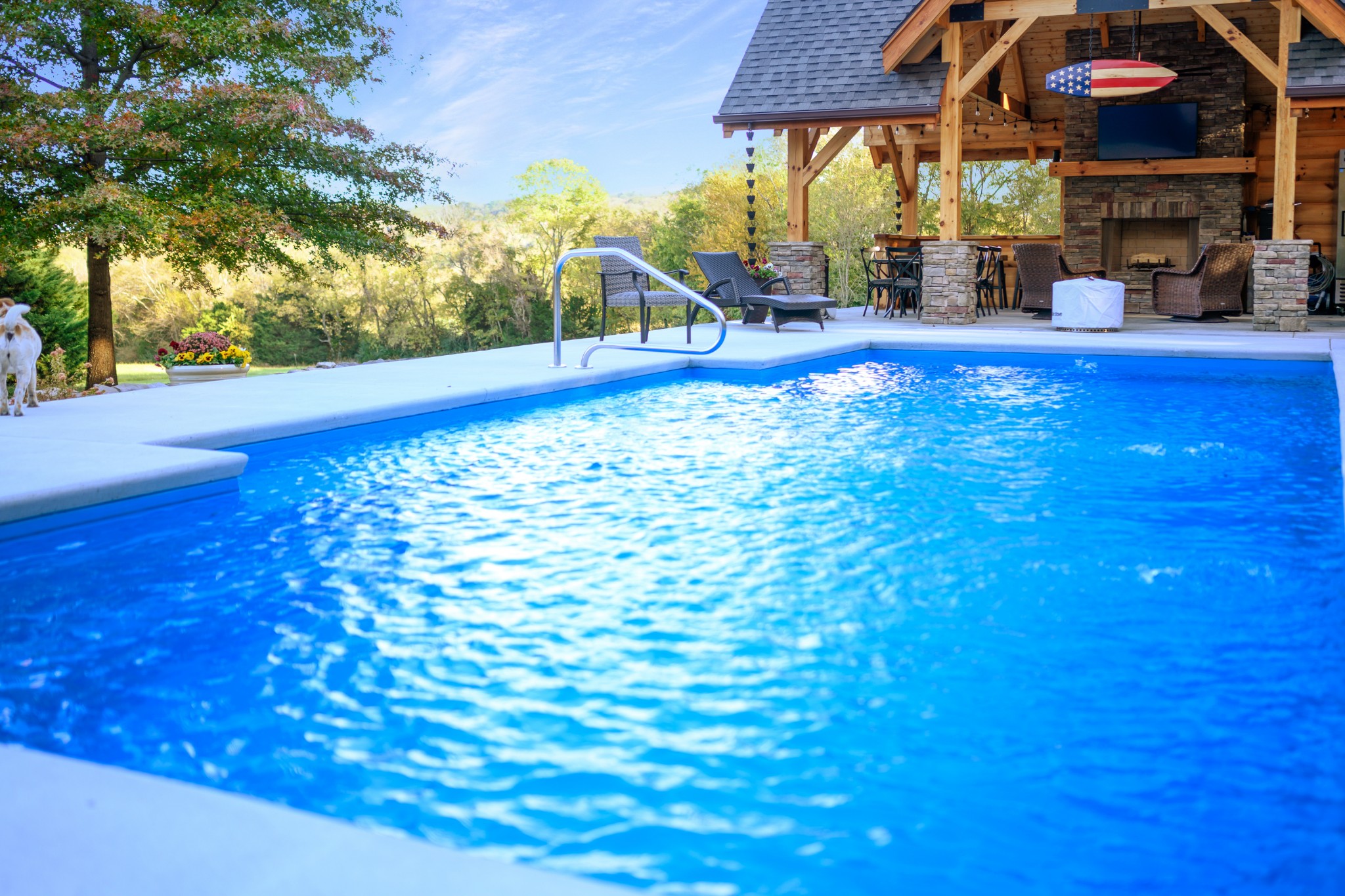 3686 Bluebird Road Lebanon, TN 37090 - Photo 41 of 50 a view of a house with swimming pool