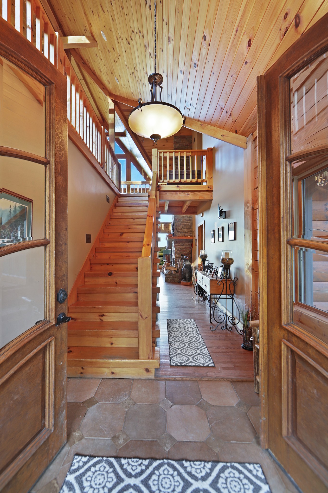 3686 Bluebird Road Lebanon, TN 37090 - Photo 9 of 50 a view of entryway livingroom and hall with wooden floor
