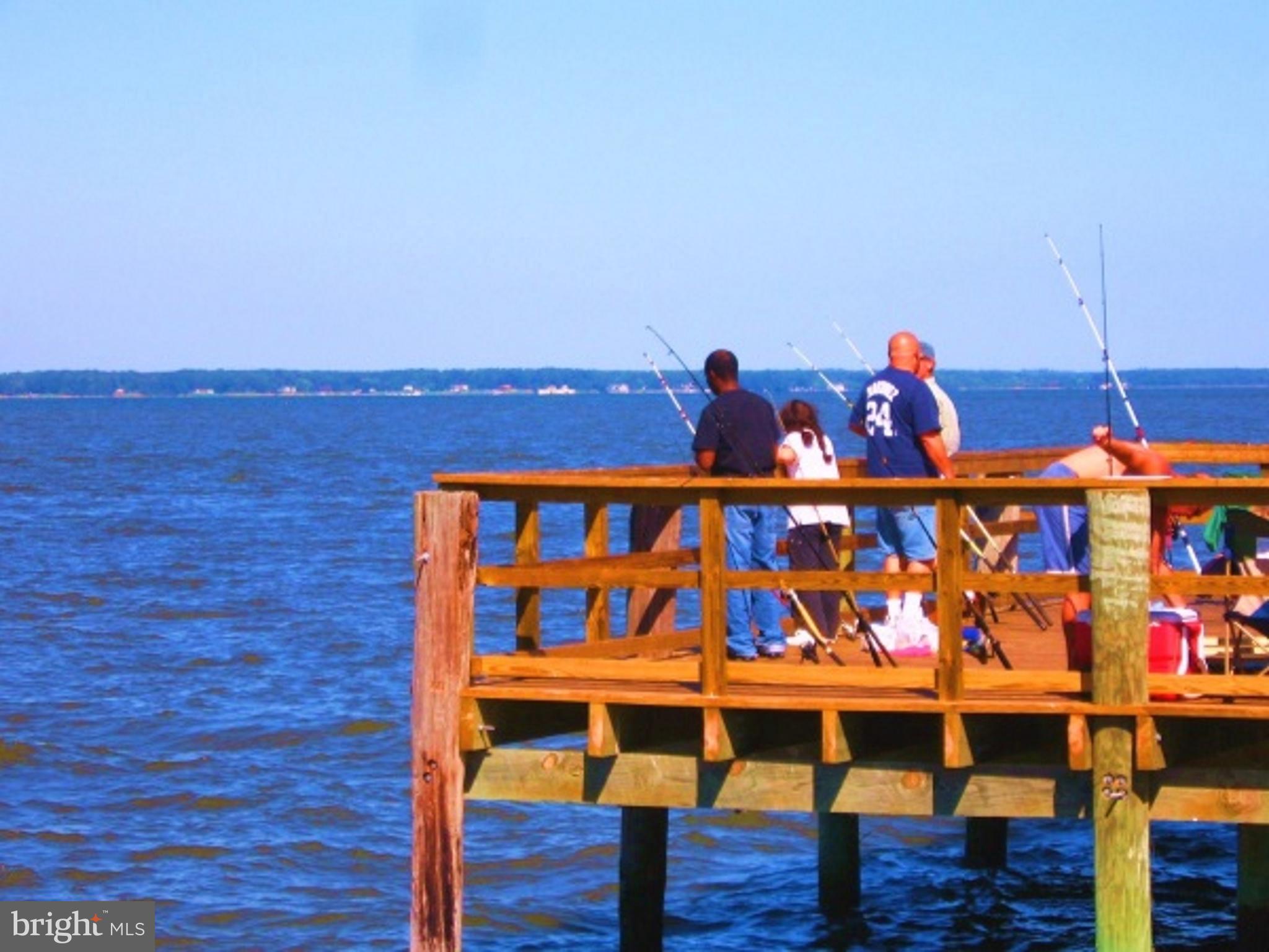 205 Azalea Road, Unit 80 Colonial Beach, VA 22443 - Photo 17 of 26 EVENING ON THE PIER