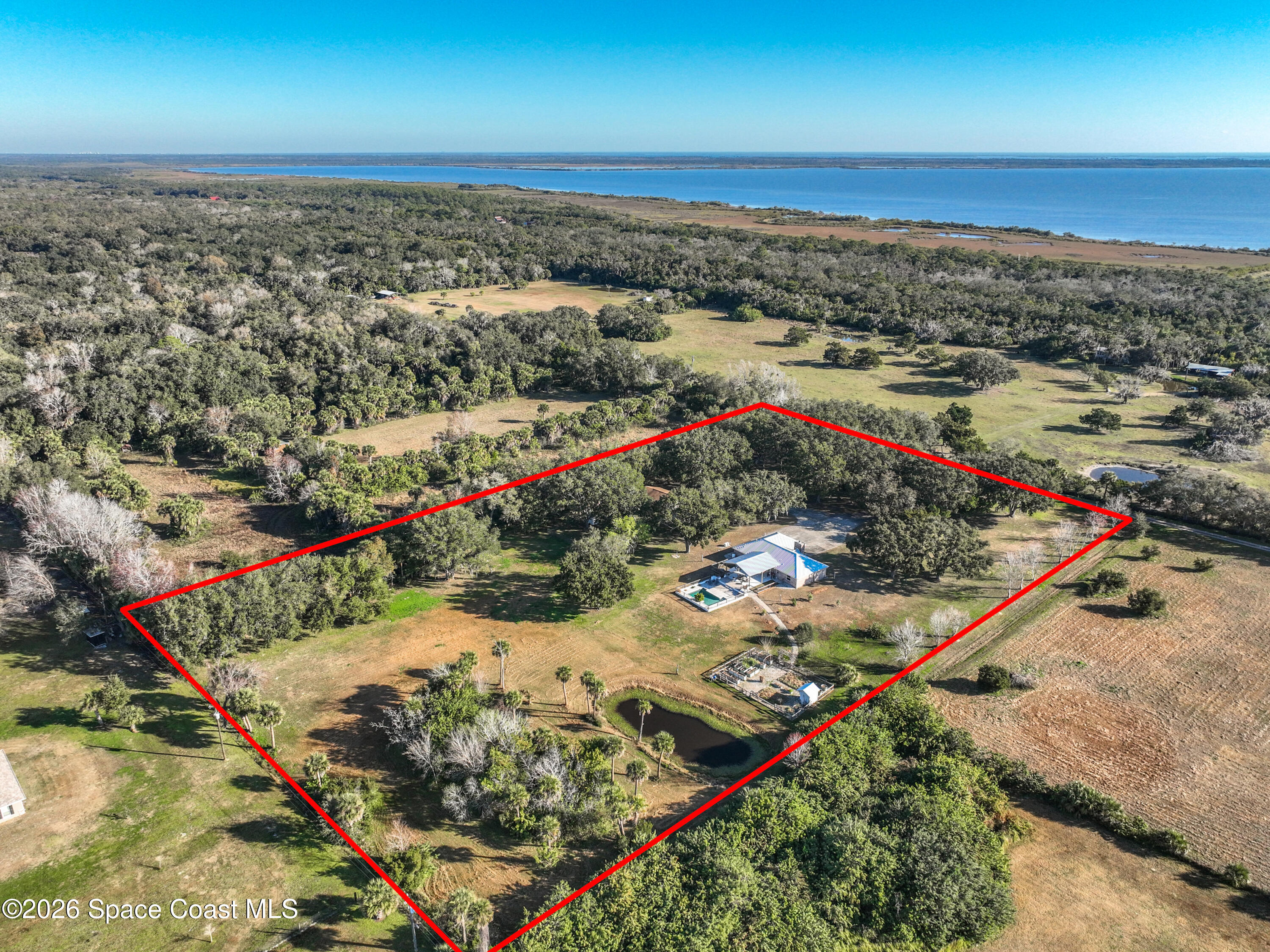 2940 Flounder Creek Road Mims, FL 32754 - Photo 3 of 74 -2940 Flounder Creek Road-Lot Line Photo