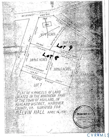 $100,000 | 0 Wesley Street, Ashland, VA 23005