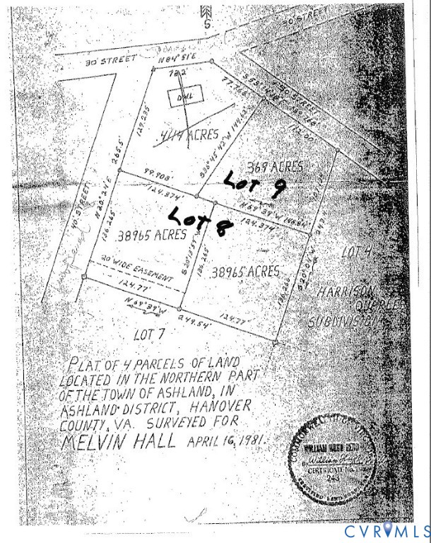 0 Wesley Street Ashland, VA 23005 - Photo 1 of 13 Map / location