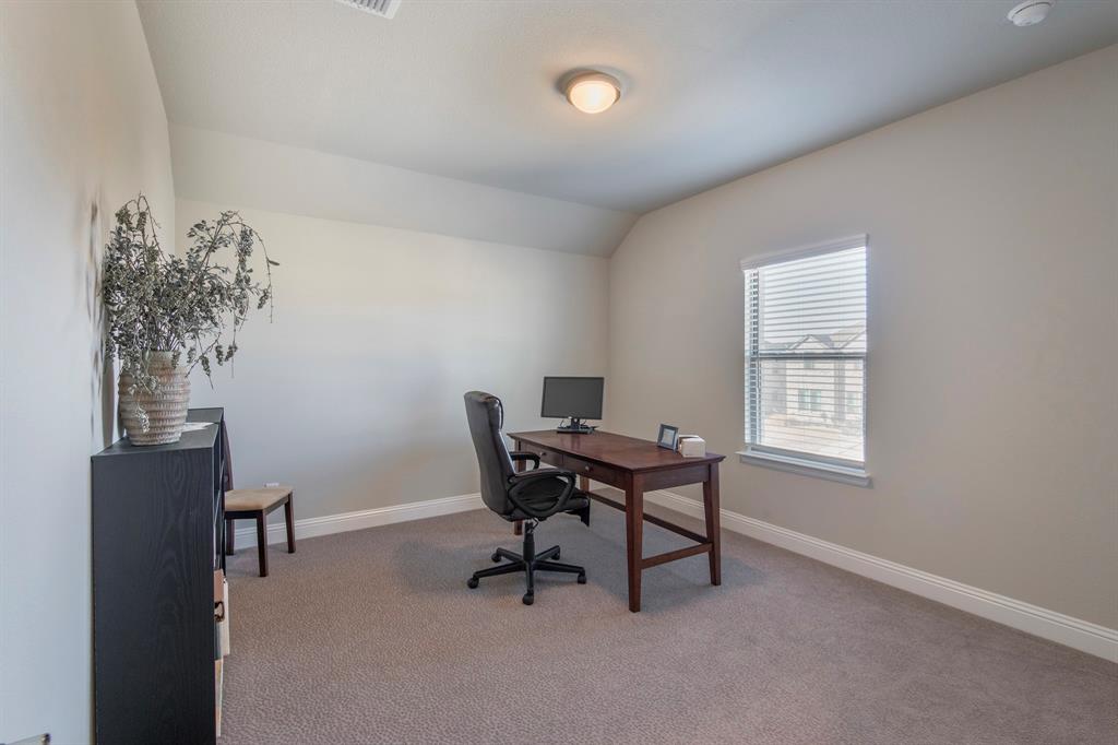 16650 Nightshade Road Frisco, TX 75033 - Photo 29 of 40 a workspace with furniture and a window