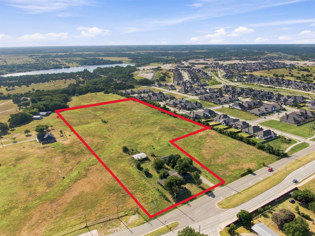 Outline of 9.54 Acres
