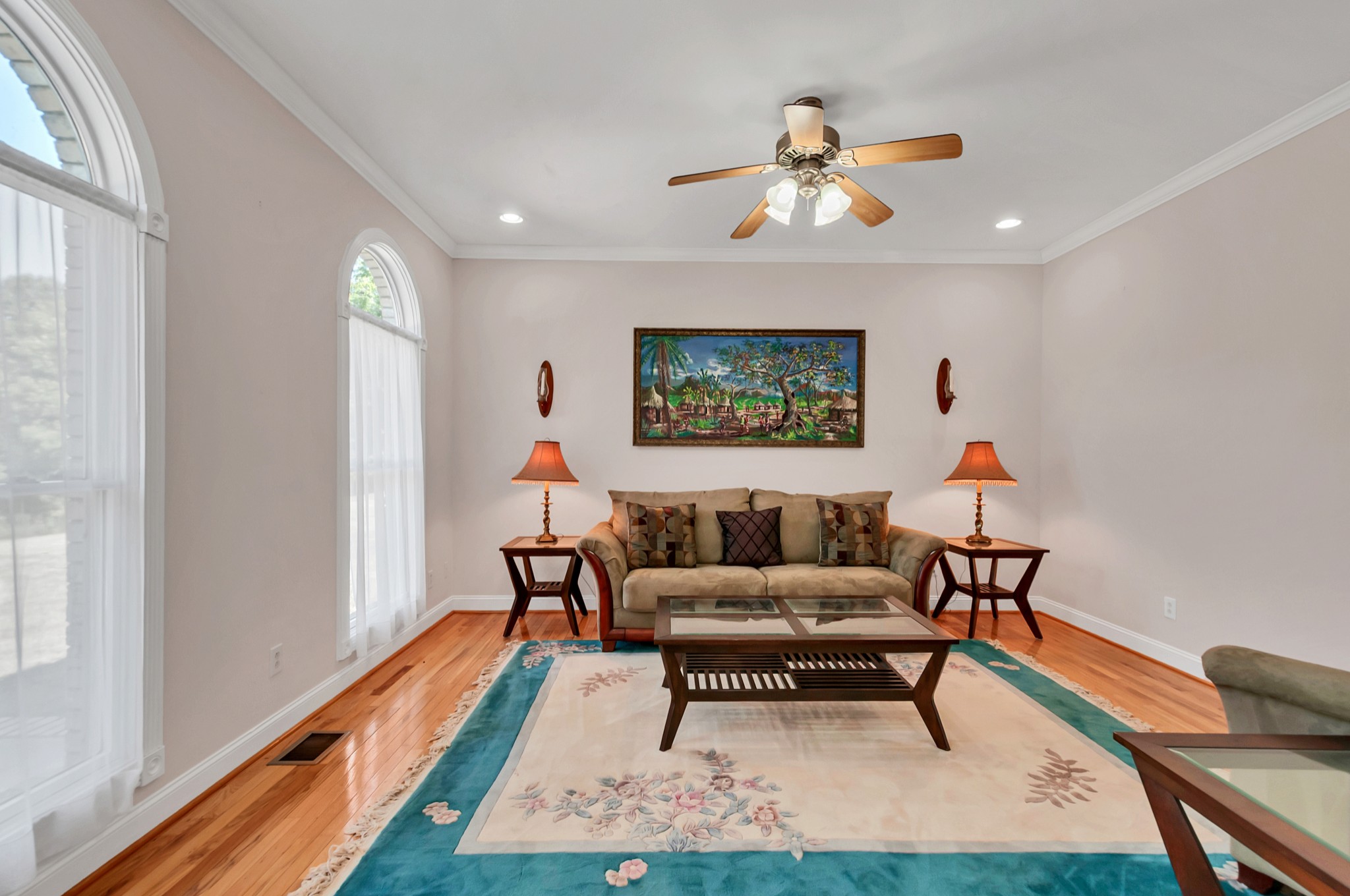 1400 Slaydenwood Road Cumberland Furnace, TN 37051 - Photo 10 of 58 a living room with furniture and a wooden floor
