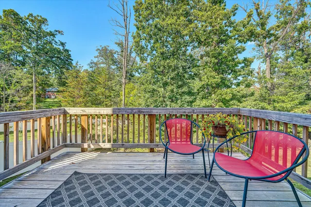 a view of a chairs in balcony