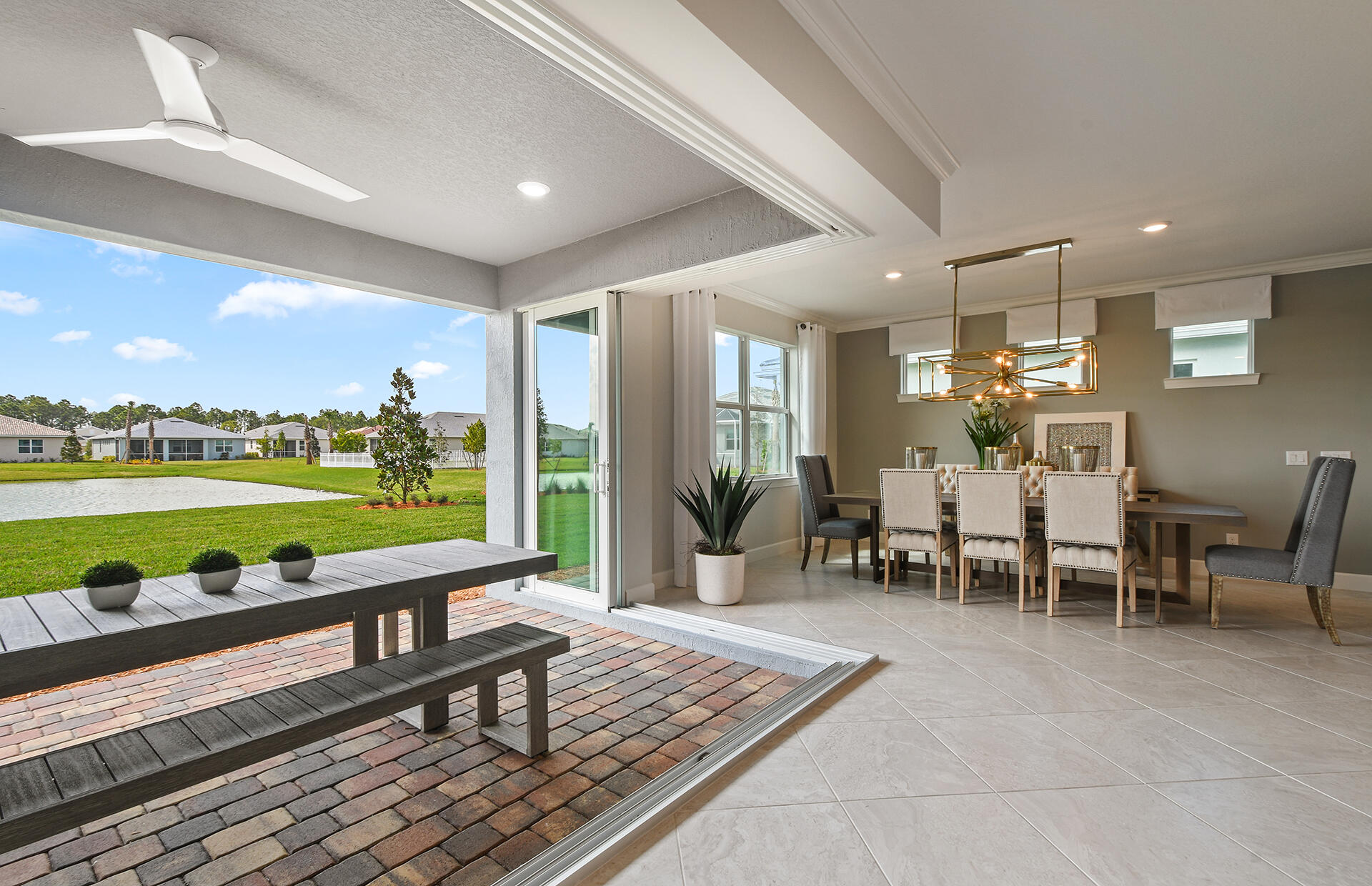 10470 Southwest Highpointe Drive, Unit 127 Stuart, FL 34997 - Photo 19 of 30 Zero Corner Slider door