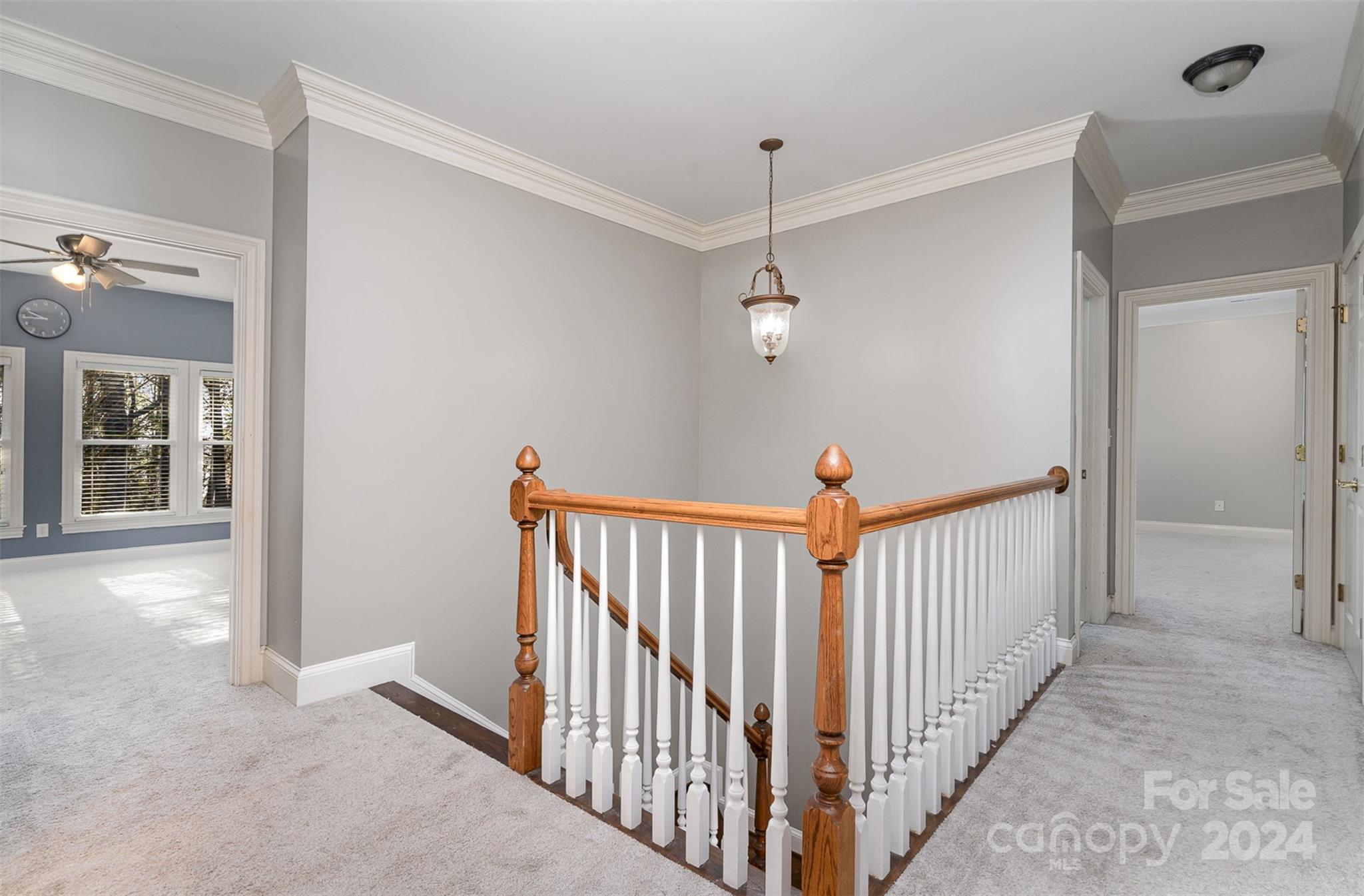 128 Mayfair Road Mooresville, NC 28117 - Photo 15 of 35 a view of a hallway view with staircase