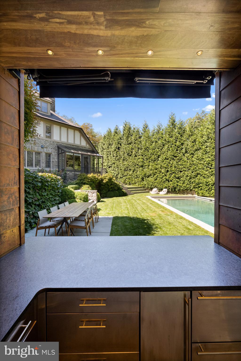 423 North Spring Mill Road Villanova, PA 19085 - Photo 62 of 67 a view of outdoor space and porch