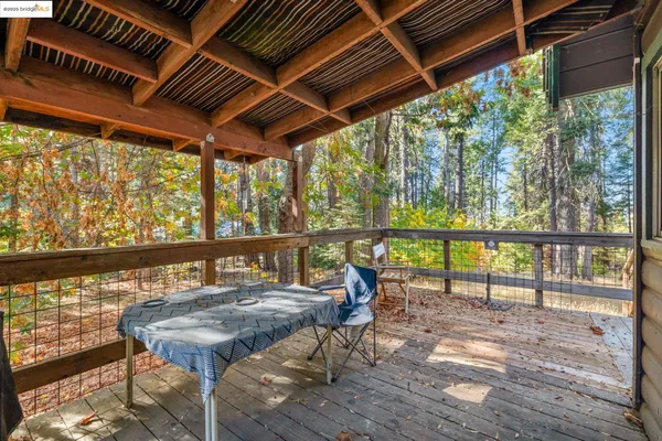 a view of outdoor space with deck