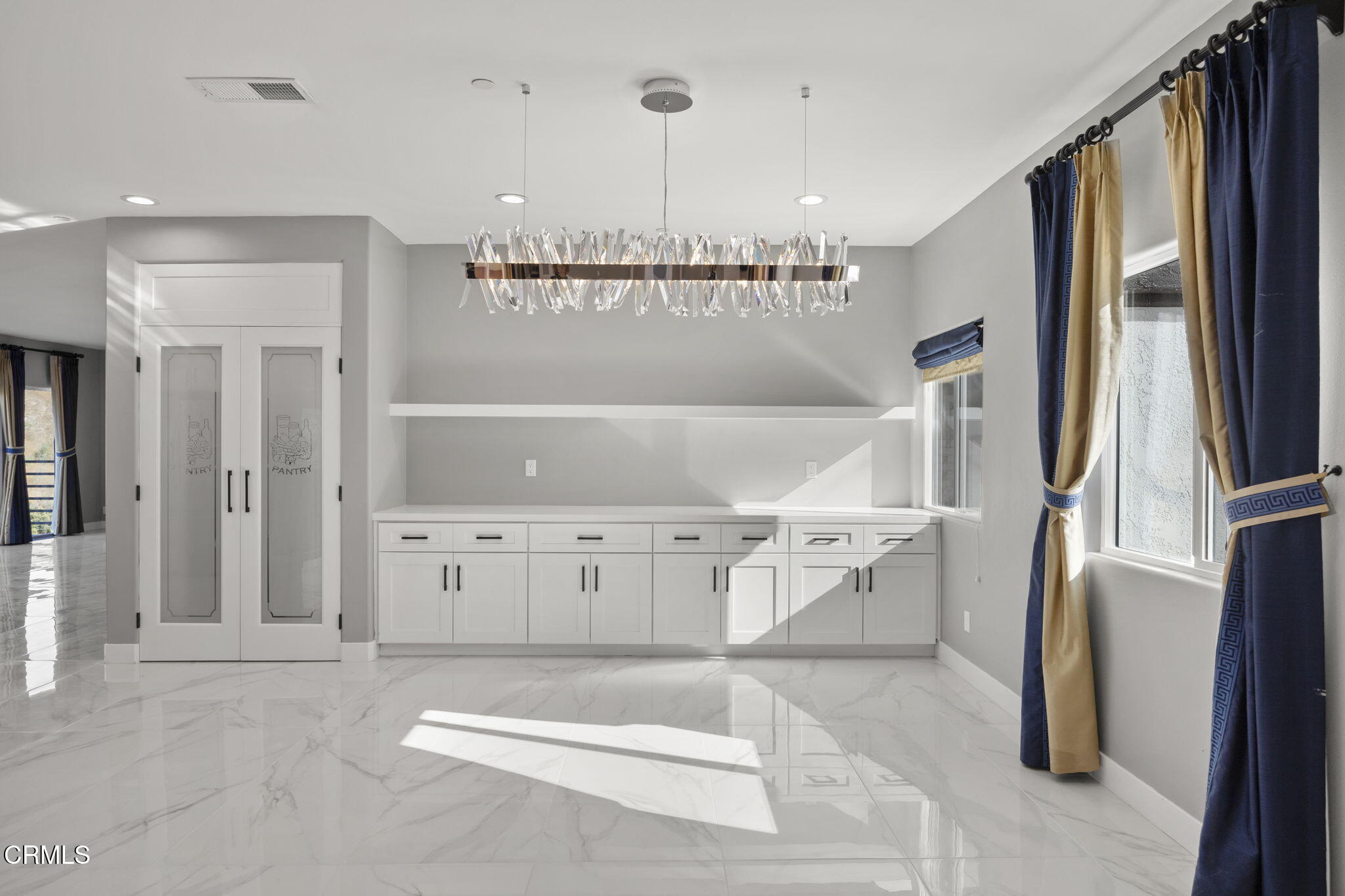 40 Saddlebow Road Bell Canyon, CA 91307 - Photo 19 of 70 a view of cabinets and kitchen with wooden floor
