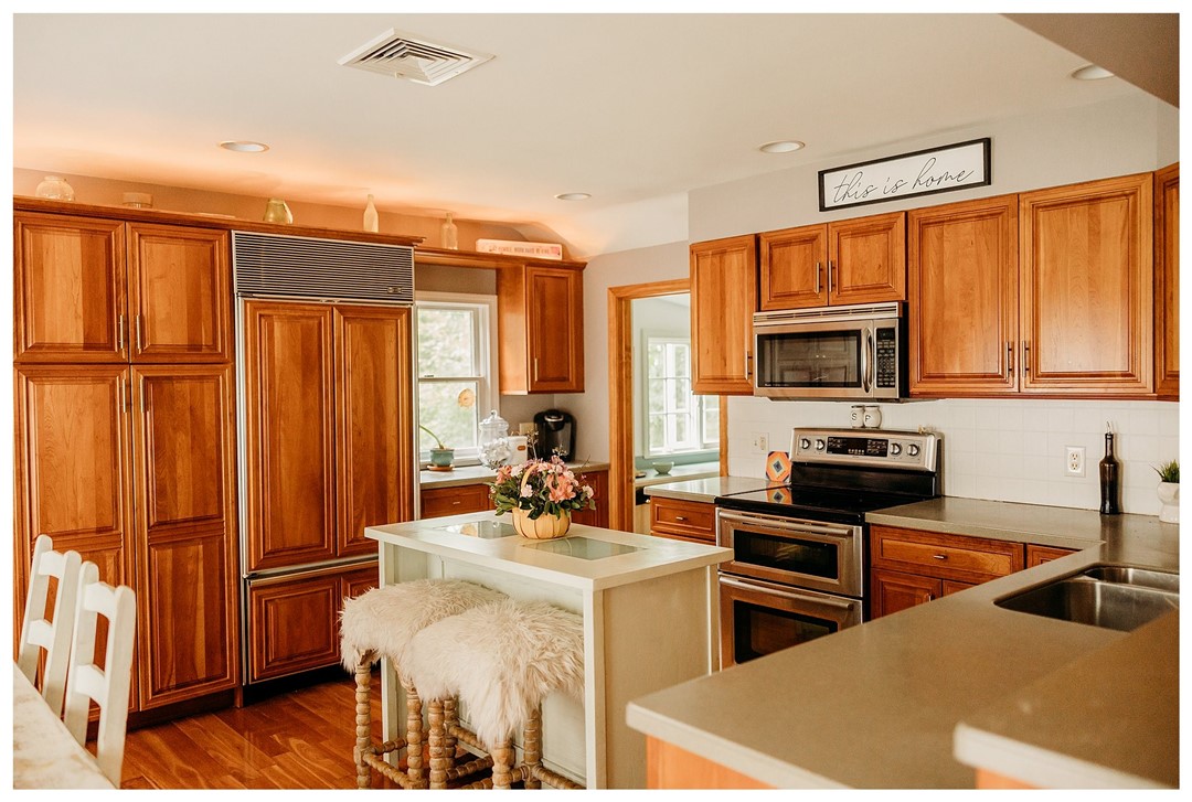 176 Arcadia Road Hopkinton, RI 02832 - Photo 33 of 41 Fully Appliamced Cherry Kitchen
