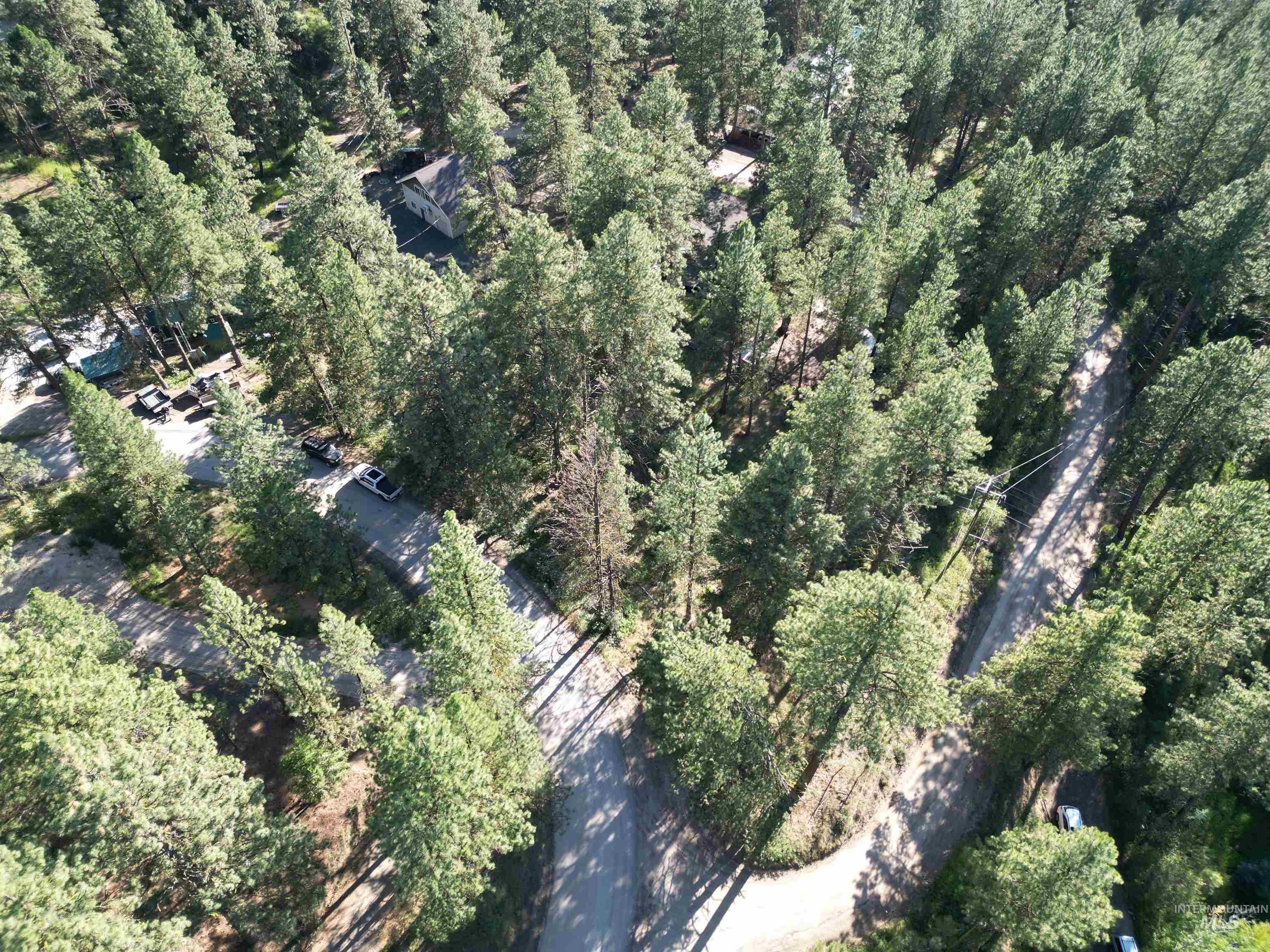 1307 Crown Point Parkway Cascade, ID 83611 - Photo 9 of 10 Aerial view of property's location with a forest