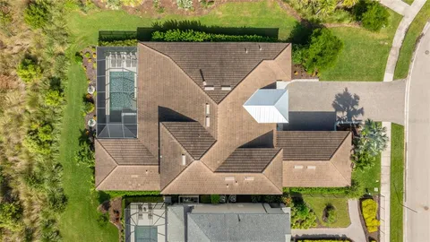a view of an outdoor space and tennis court