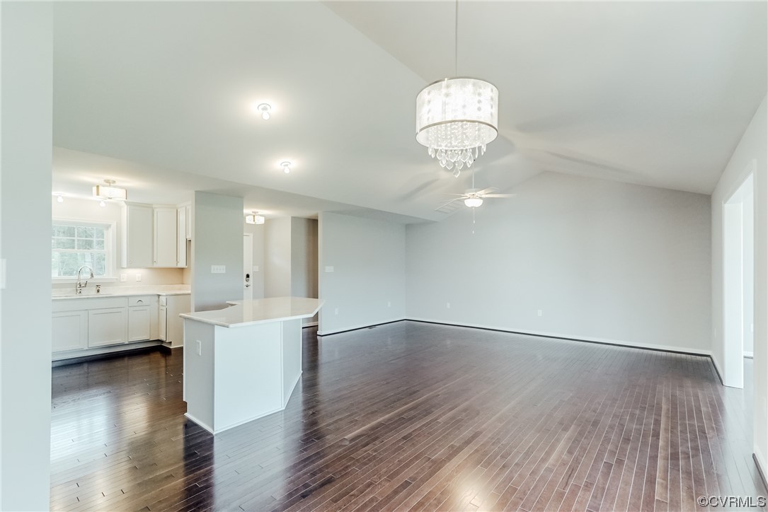 Tbd Rockahock Road Lanexa, VA 23089 - Photo 12 of 26 a view of an empty room with wooden floor and a window