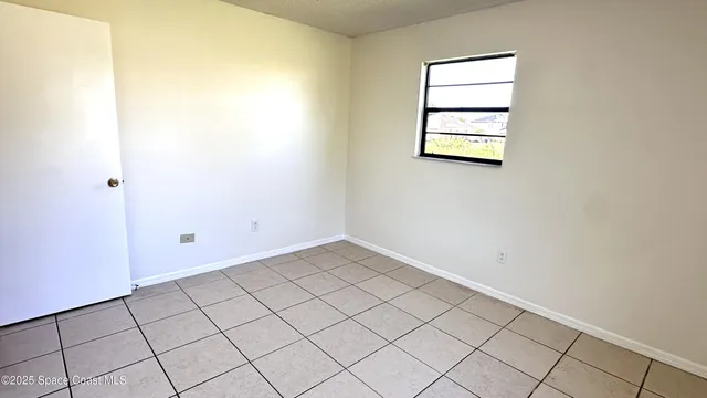 a view of a room with window