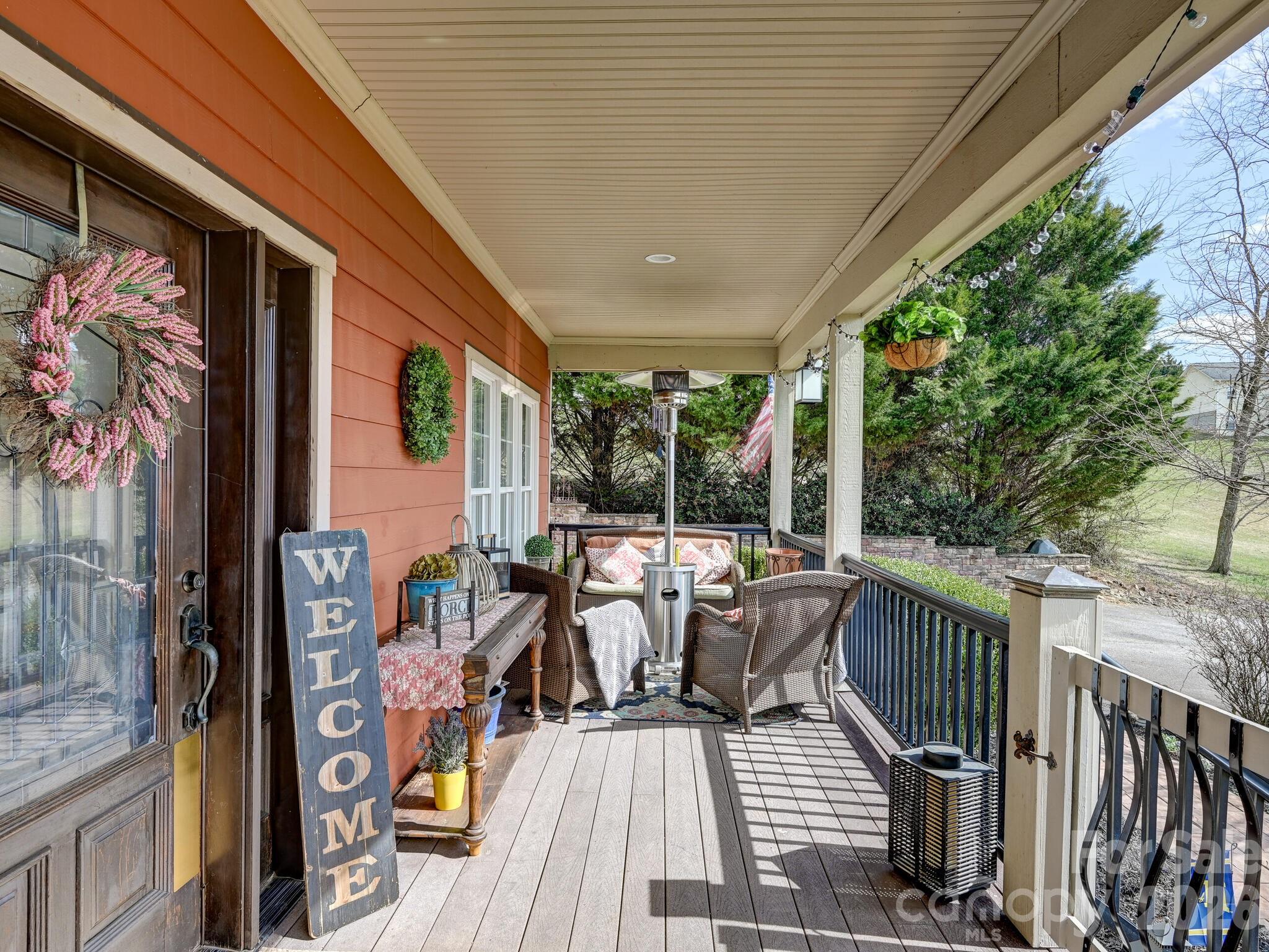 1645 Ivy Hill Road Marshall, NC 28753 - Photo 3 of 36 a view of balcony with furniture