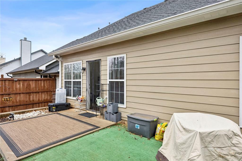 1257 Gates Circle Southeast Atlanta, GA 30316 - Photo 26 of 26 a backyard of a house with seating space