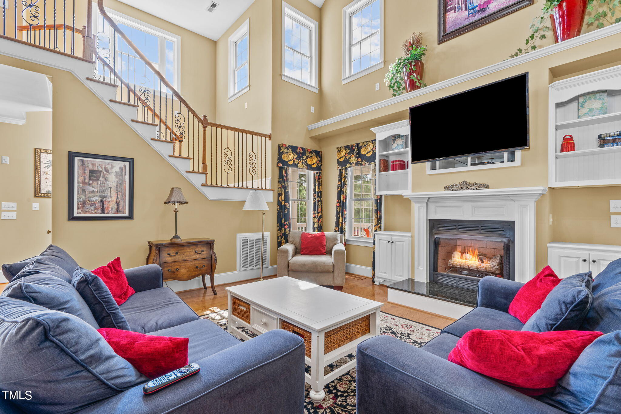921 White Memorial Church Road Willow Spring, NC 27592 - Photo 1 of 46 Family Room, Staircase