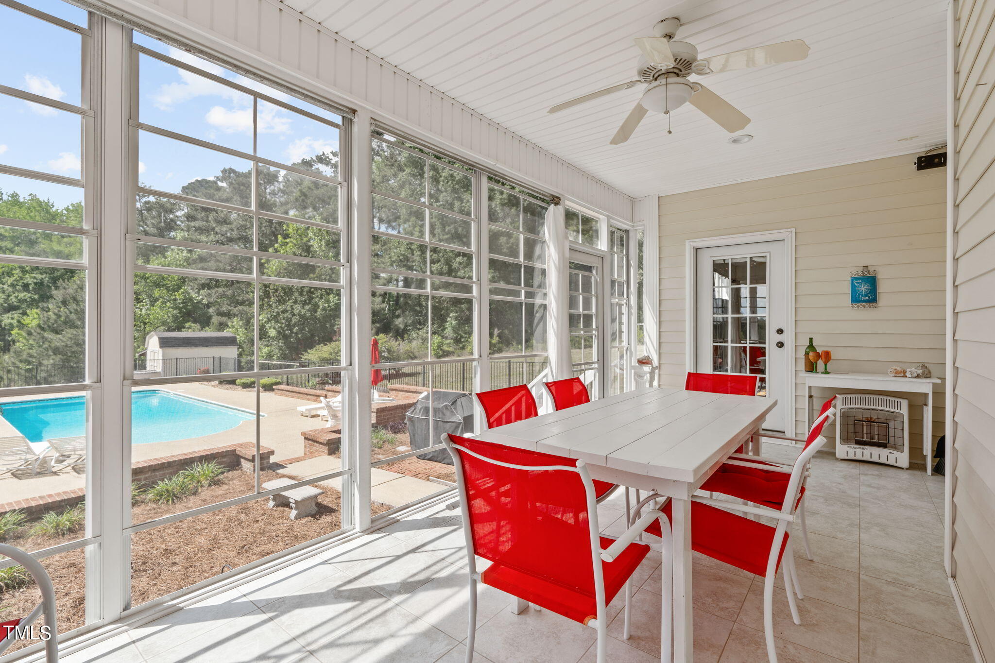 921 White Memorial Church Road Willow Spring, NC 27592 - Photo 31 of 46 Screened Porch