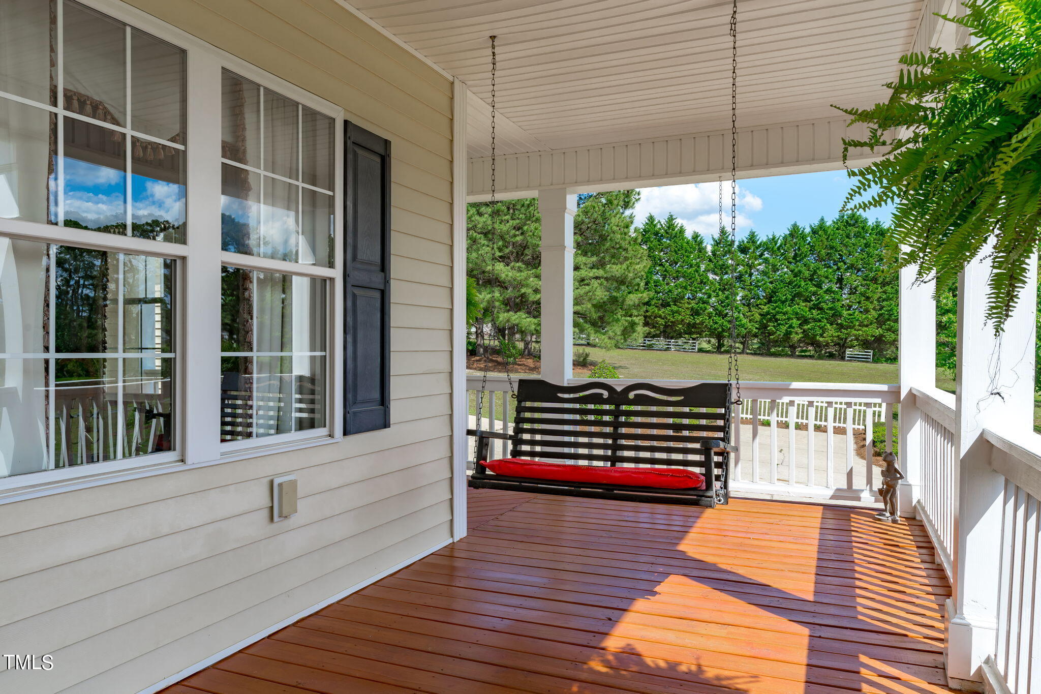 921 White Memorial Church Road Willow Spring, NC 27592 - Photo 35 of 46 Wrap Around Porch